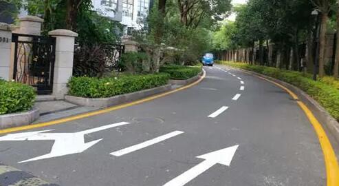蘇州道路劃線，道路標(biāo)線在彎道處怎么畫？