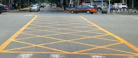 江蘇中穎南京道路劃線編輯分析，禁止停留線怎么畫？