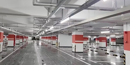 地下車庫車位劃線施工方案？ 江蘇中穎專業(yè)車位劃線 